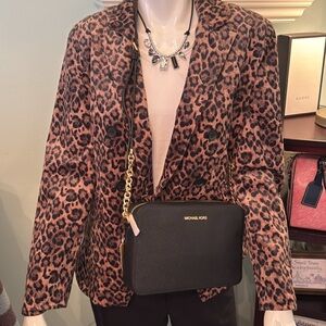 🛍️🛍️Gibson Brushed Jaguar Double Breasted Long Sleeve Jacket Blazer